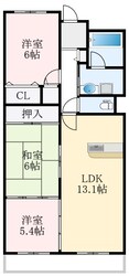 アクア深井の物件間取画像